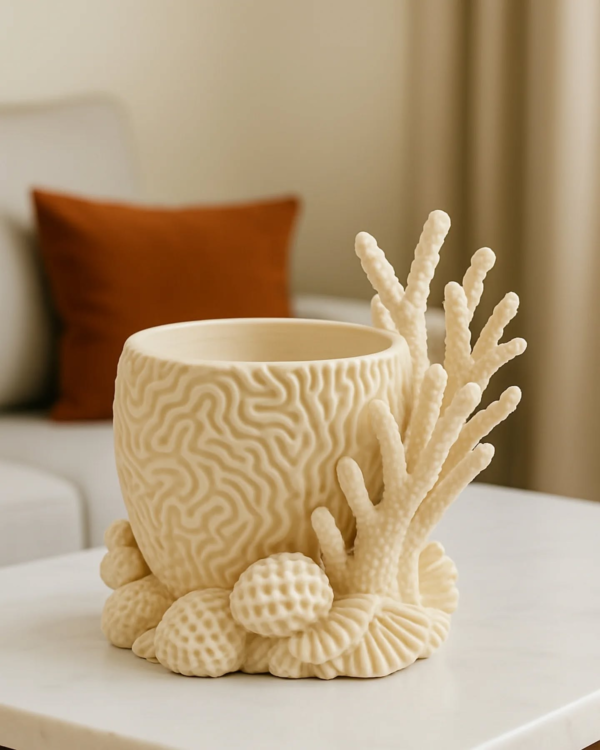 მარჯნის დეკორატიული ვაზა