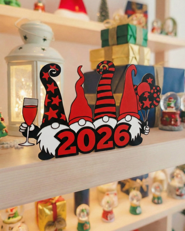 საახალწლო დეკორაცია - 2026 წელი